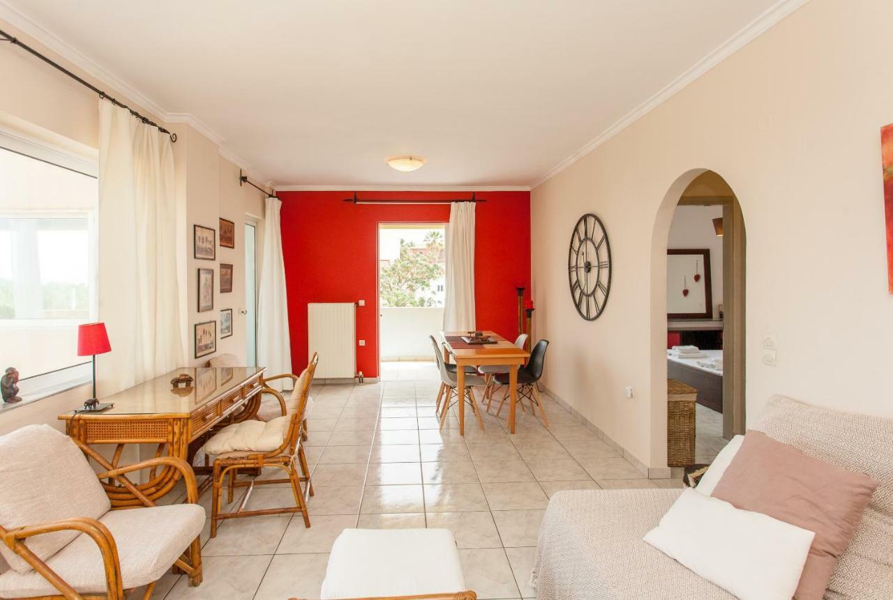 Thalassa Seaside Apartment Ханья Экстерьер фото